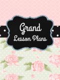 Teacher Planner: Lovely Shabby Chic