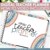 Teacher Planner | PLANNER | Digital Resource | GoodNotes - Boho
