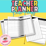 Teacher Planner (Print Friendly)