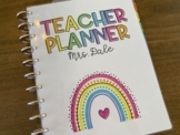 Teacher Planner - Print your own! 