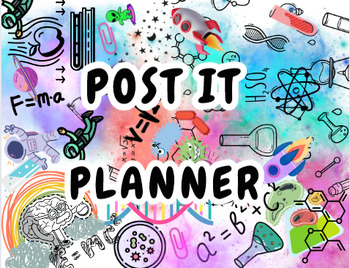 Preview of Teacher Planner Science Reusable