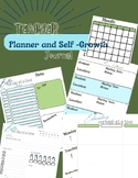 Teacher Planner & Self-Growth Journal Daily, Weekly, Month