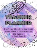 Teacher Planner - Space in Color