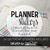 Teacher Planner {Stickers} (Growing Pack)