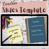 Teacher Planner Template: Editable Google Slides