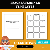Teacher Planner Templates