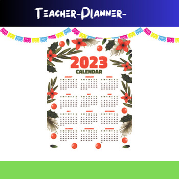 Preview of Teacher Planner Undated Lesson