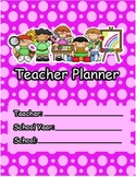 Teacher Planner: Weekly & Monthly Calendar Planner and more!