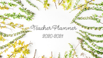 Preview of CUSTOM TEACHER PLANNER! (digital)