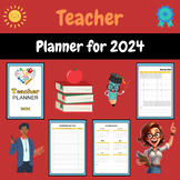 Teacher Planner for 2024