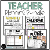 Teacher Planning Bundle- Long Range Plans | Digital Lesson
