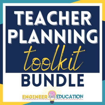 Preview of Teacher Planning Toolkit: Unit Planning and Sub Plan Binder Bundle