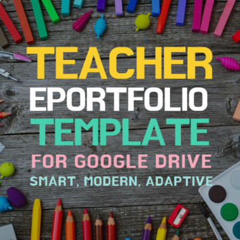 Preview of Teacher Portfolio Website Template
