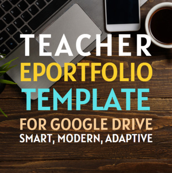 Preview of Teacher Portfolio Website Template
