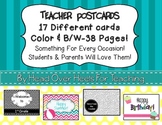 Teacher Postcards