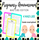 Teacher Pregnancy Announcement Mad libs Edition| Singleton