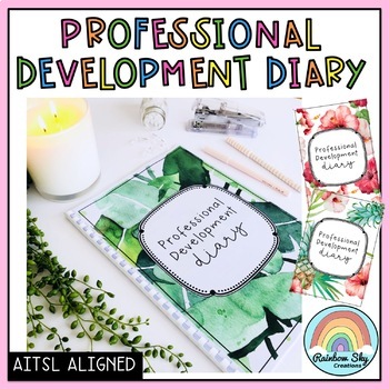 Preview of Professional Development Diary - AITSL Aligned Australia - Digital PD Diary