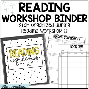 Preview of Teacher Reading Workshop Binder | Conferring Binder | Data Binder