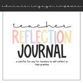 Teacher Reflection Journal