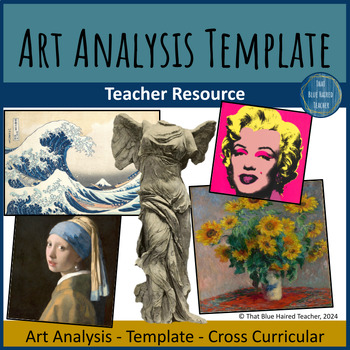 Preview of Teacher Resource: Art Analysis Template