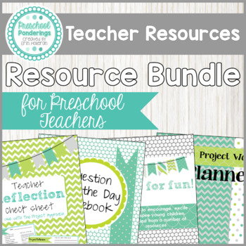 Preview of Teacher Resource Bundle - Infant, Toddler Preschool Childcare