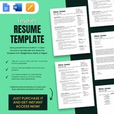 Teacher Resume Template - Resume & Cover Letter Template f