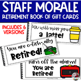 Teacher Retirement Book | Staff Appreciation Retirement Gift
