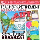 Teacher Retirement Gift Memory Book - BUNDLE BONANZA!