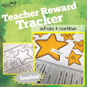 Preview of Teacher Reward Tracker and Countdown Calendar