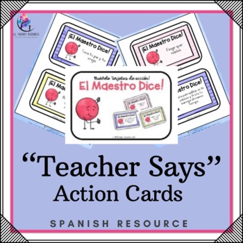 ESL Simon Says Cards (Teacher-Made) - Twinkl