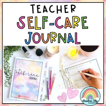 Preview of Teacher Self-care Journal
