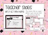 Teacher Slides FULL - Mrs P ICT Pink theme