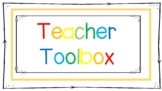 Teacher/Staff Toolbox Printable Tags (Teacher/Staff Gifts)