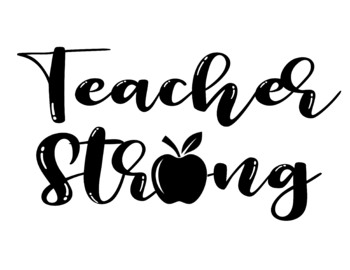 Download Teacher Strong Svg Clean Lines Ready For Your Project By Carl Baumgart