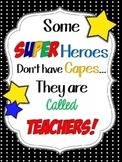 superhero kindergarten teacher