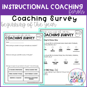 Preview of Teacher Survey