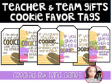 Teacher & Team Gifts Cookie Favor Tags