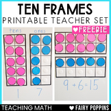 Teacher Ten Frames | Counting, Making 10, Addition, Subtraction