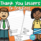 Teacher Thank you Letters