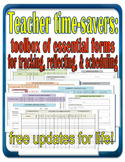 Teacher Time-Saving Forms: 11 Essential Editable Documents