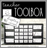 Teacher Toolbox Black and White