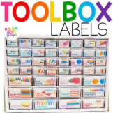 Teacher Toolbox Labels | Teacher Tool Box Labels | Colorfu