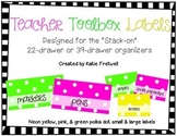 Teacher Toolbox Labels - Polka Dot Mix & Match
