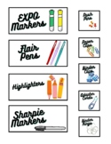 Teacher Toolbox Labels Small and Large