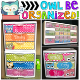 Teacher Toolbox Labels | Sterilite Drawer Labels | Owl The