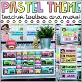 Teacher Toolbox Labels and More! | Sterilite Drawers | Pas