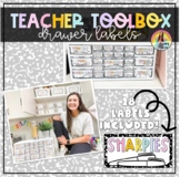 Teacher Toolbox | Organization | Supply Labels