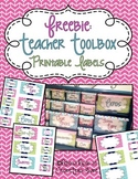 Teacher Toolbox - Printable Labels