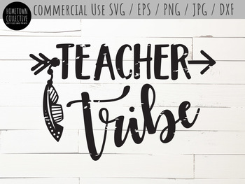 Download Teacher Tribe Cutting File And Clip Art Svg Eps Png Jpg Dxf