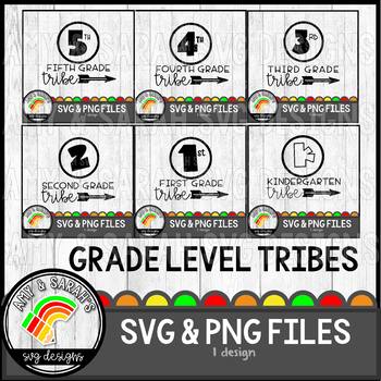 Teacher Tribe Grade Level Svg Designs Bundle By Amy And Sarah S Svg Designs